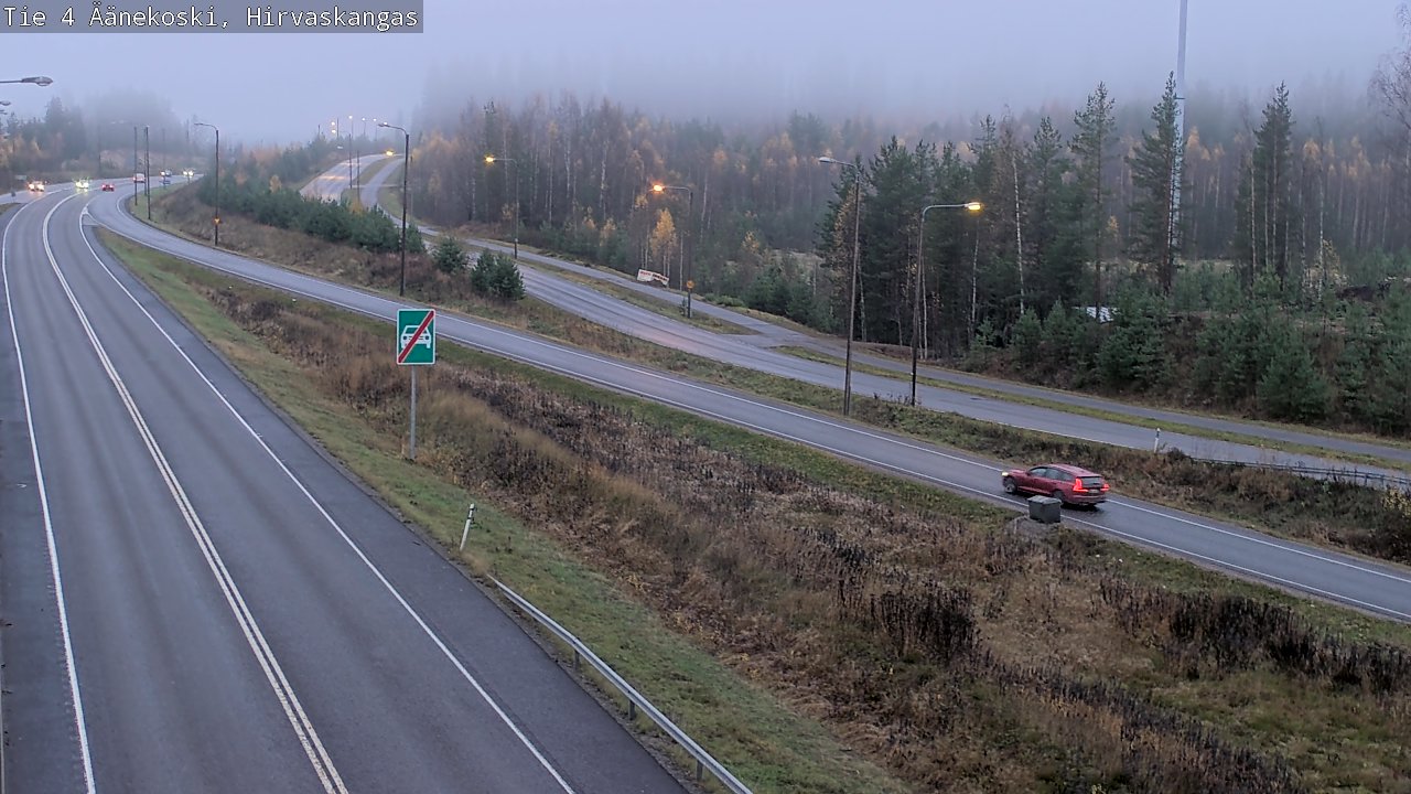 Kelikamerat Kuva Tie 4 Äänekoski, Hirvaskangas, Äänekoski, Keski-Suomi