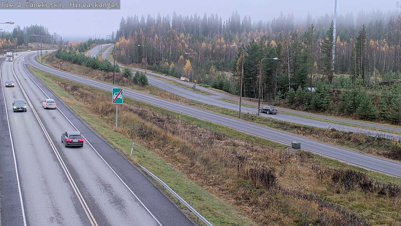 Kelikamerat Kuva Tie 4 Äänekoski, Hirvaskangas, Äänekoski, Keski-Suomi