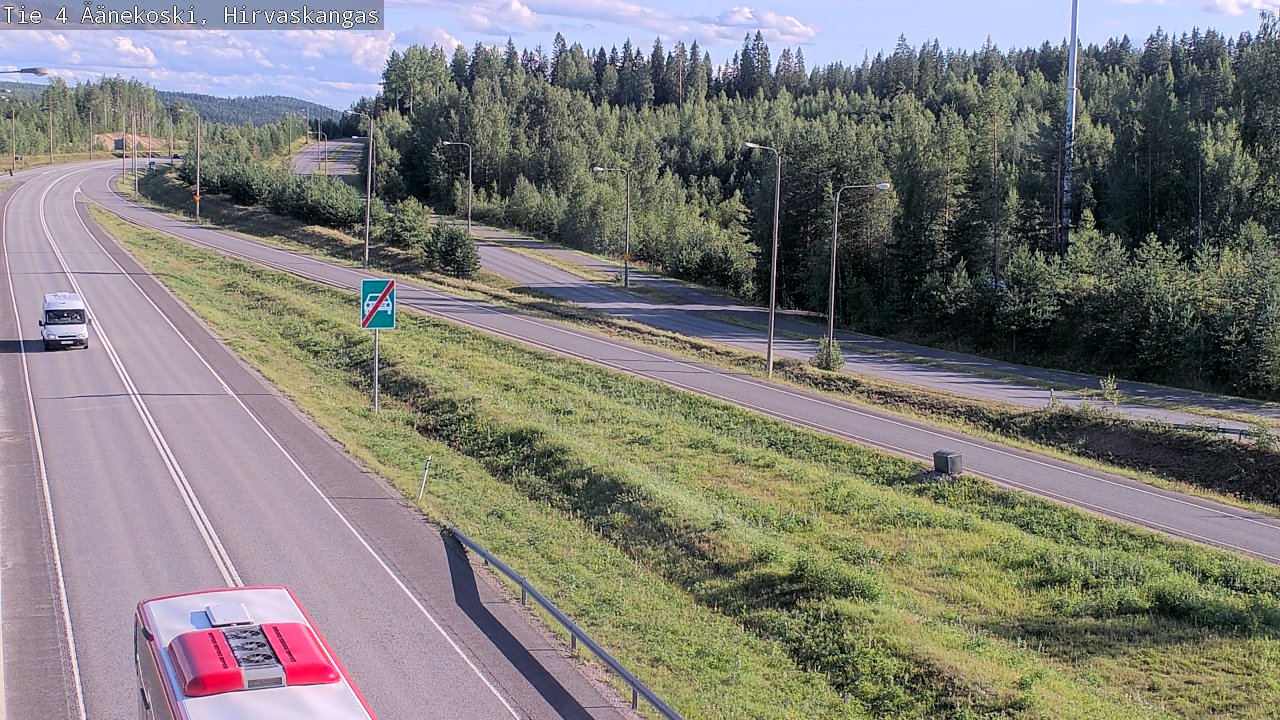 Kelikamerat Kuva Tie 4 Äänekoski, Hirvaskangas, Äänekoski, Keski-Suomi