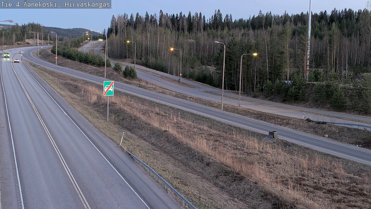 Kelikamerat Kuva Tie 4 Äänekoski, Hirvaskangas, Äänekoski, Keski-Suomi