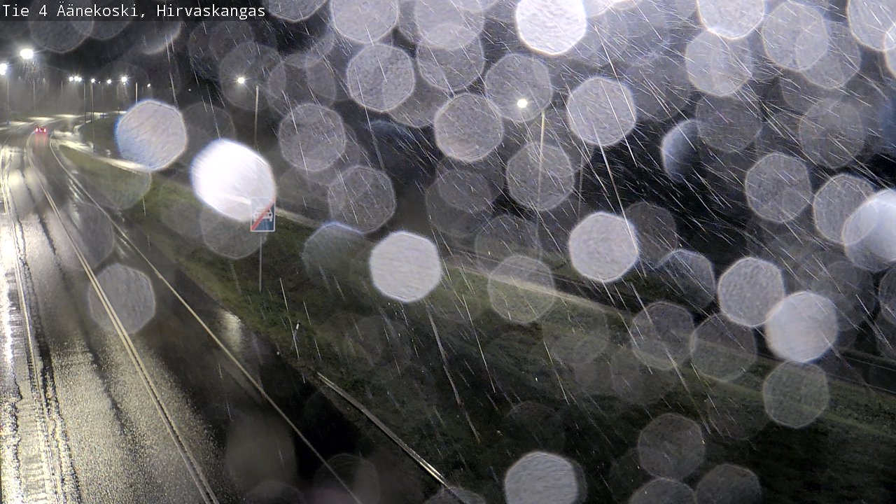 Weather Camera Image Road 4 Äänekoski, Hirvaskangas, Äänekoski, Keski-Suomi