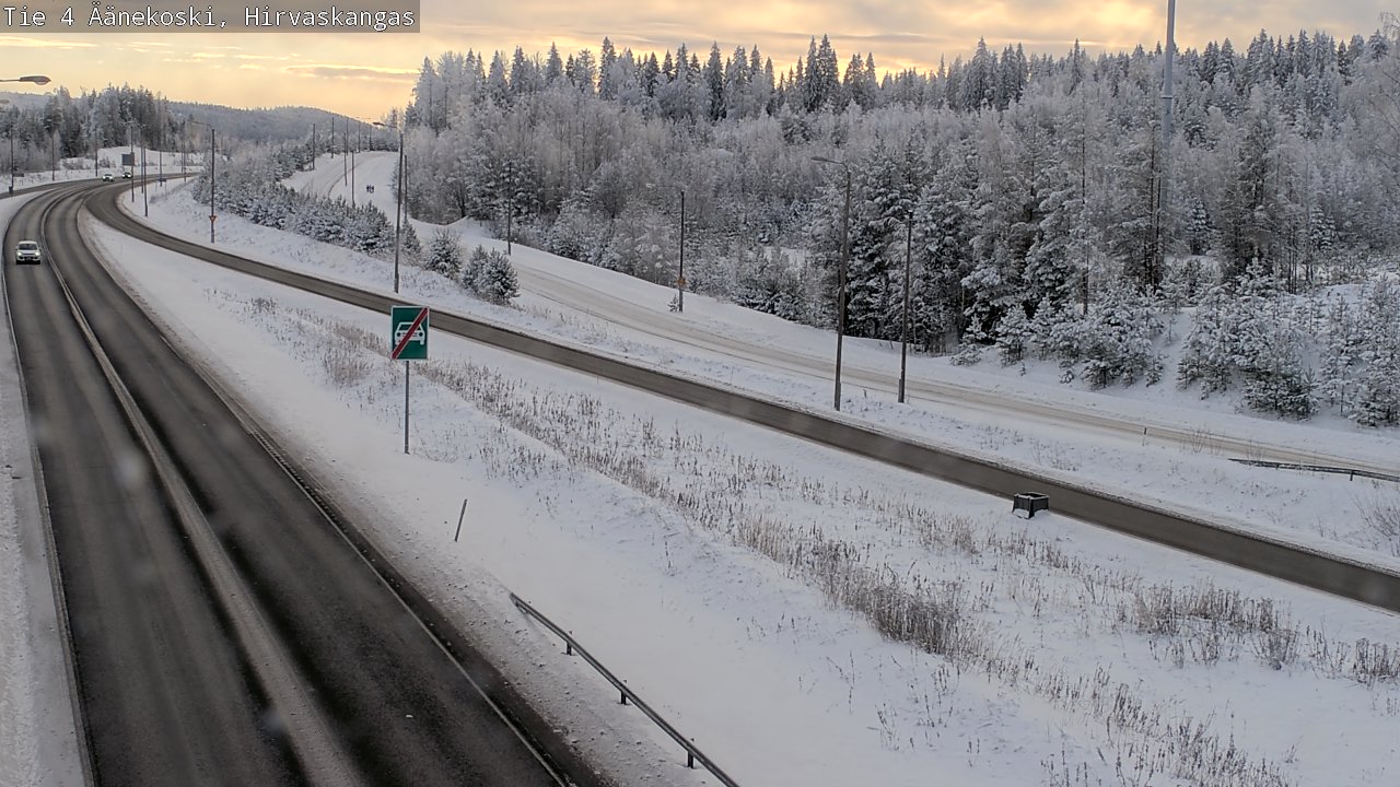 Kelikamerat Kuva Tie 4 Äänekoski, Hirvaskangas, Äänekoski, Keski-Suomi