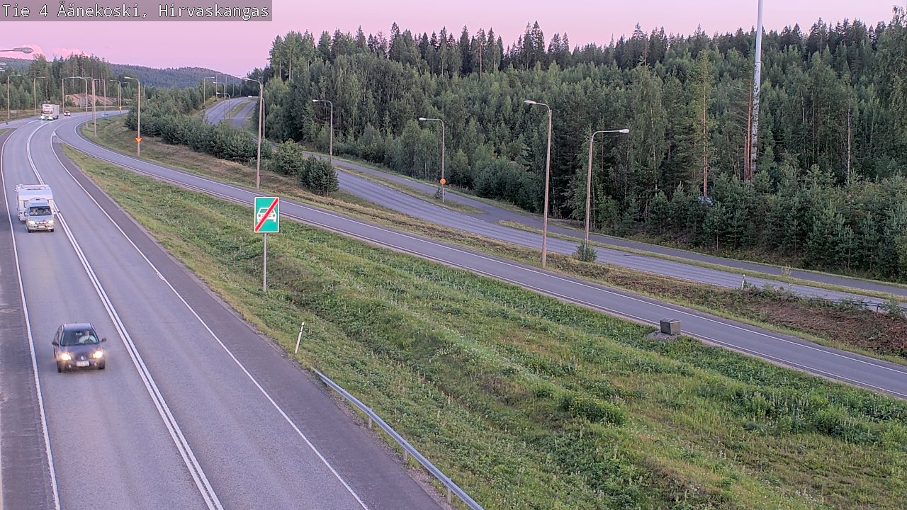 Kelikamerat Kuva Tie 4 Äänekoski, Hirvaskangas, Äänekoski, Keski-Suomi