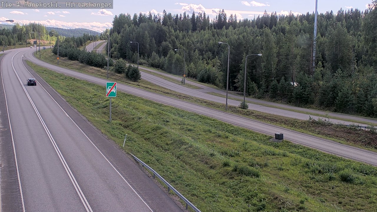 Kelikamerat Kuva Tie 4 Äänekoski, Hirvaskangas, Äänekoski, Keski-Suomi