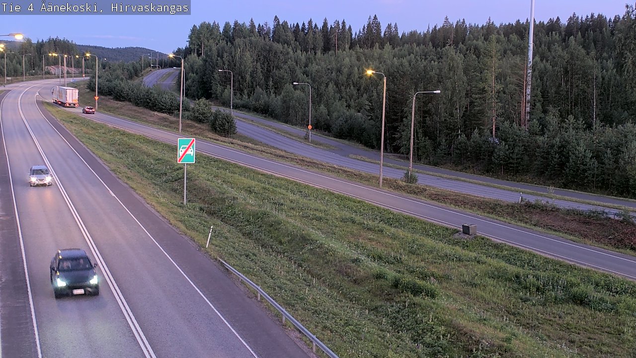 Kelikamerat Kuva Tie 4 Äänekoski, Hirvaskangas, Äänekoski, Keski-Suomi