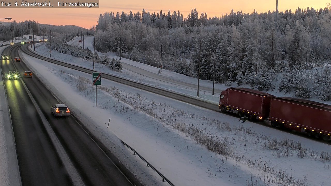 Kelikamerat Kuva Tie 4 Äänekoski, Hirvaskangas, Äänekoski, Keski-Suomi