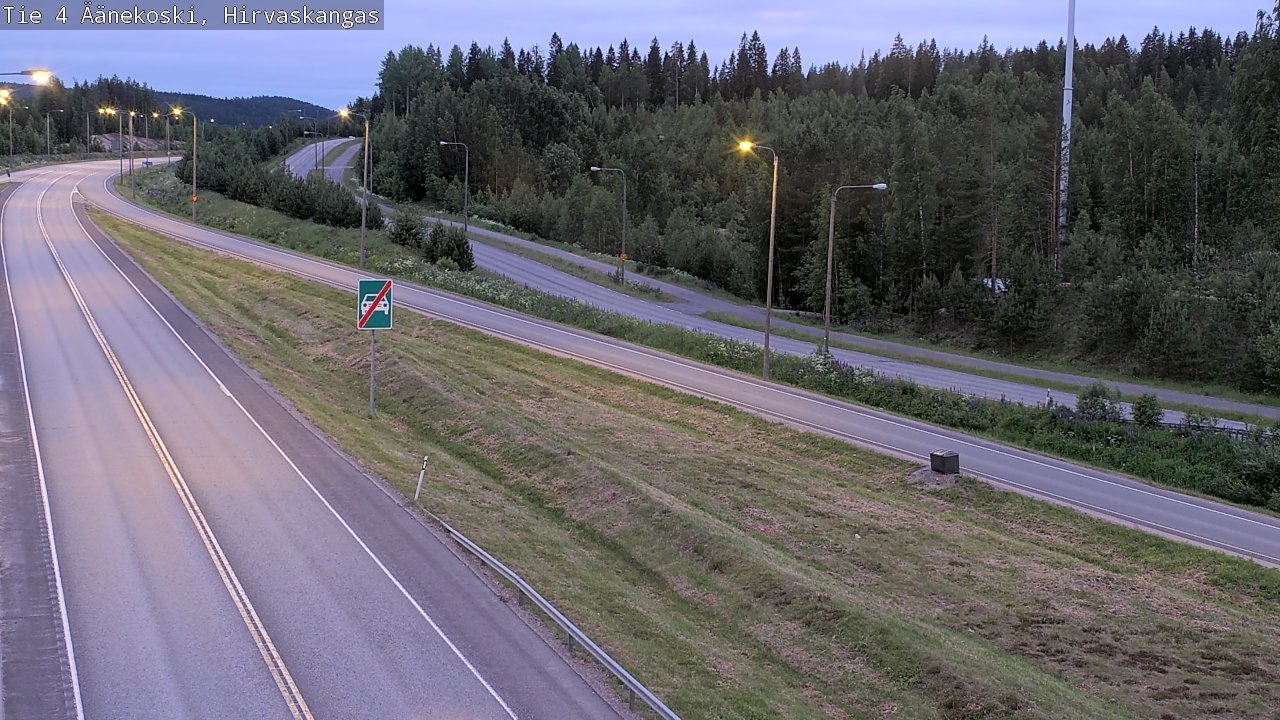 Kelikamerat Kuva Tie 4 Äänekoski, Hirvaskangas, Äänekoski, Keski-Suomi