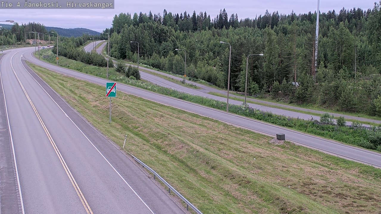 Kelikamerat Kuva Tie 4 Äänekoski, Hirvaskangas, Äänekoski, Keski-Suomi