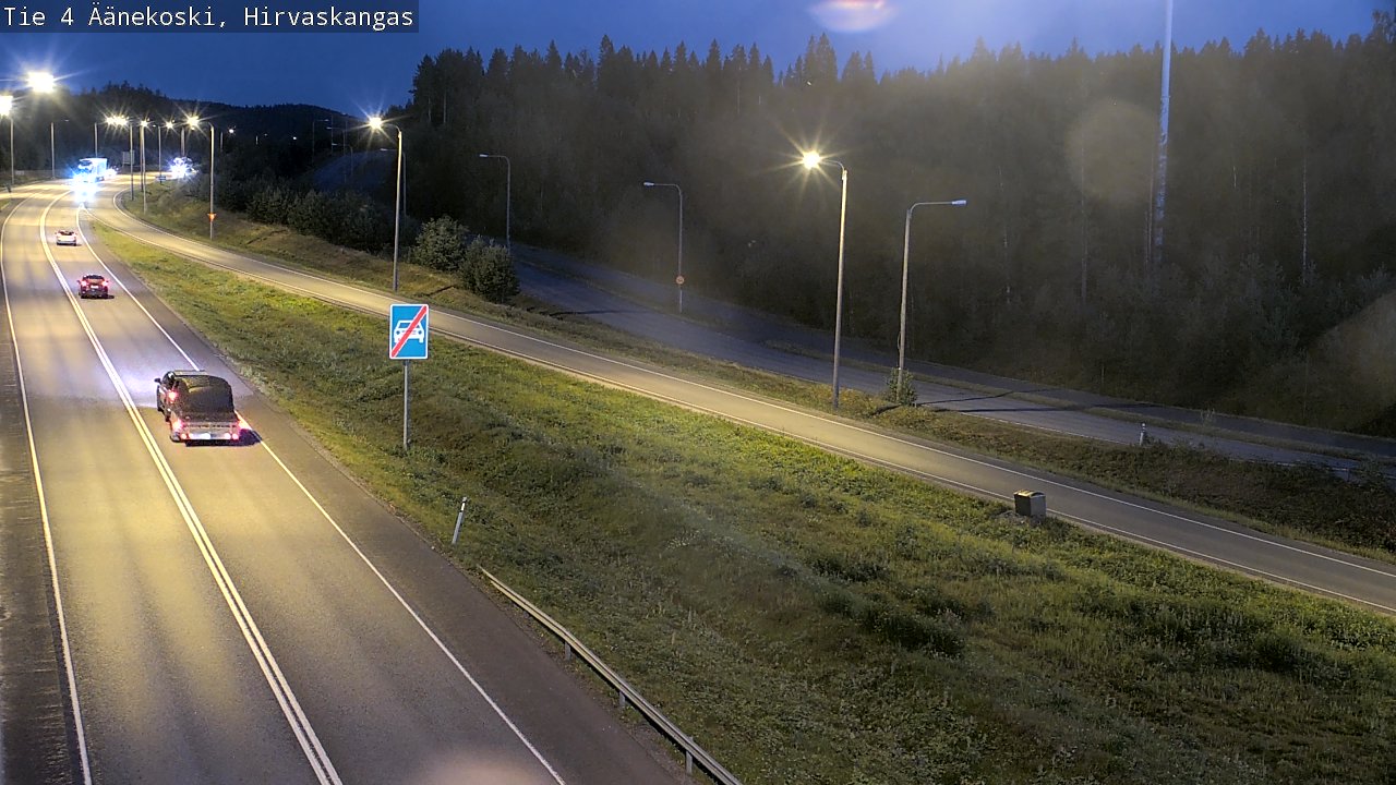Kelikamerat Kuva Tie 4 Äänekoski, Hirvaskangas, Äänekoski, Keski-Suomi