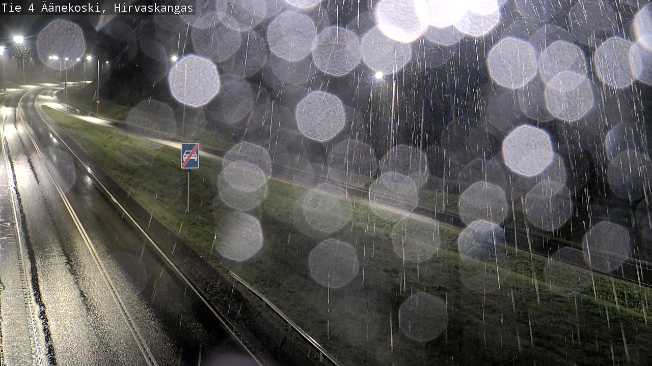 Weather Camera Image Road 4 Äänekoski, Hirvaskangas, Äänekoski, Keski-Suomi