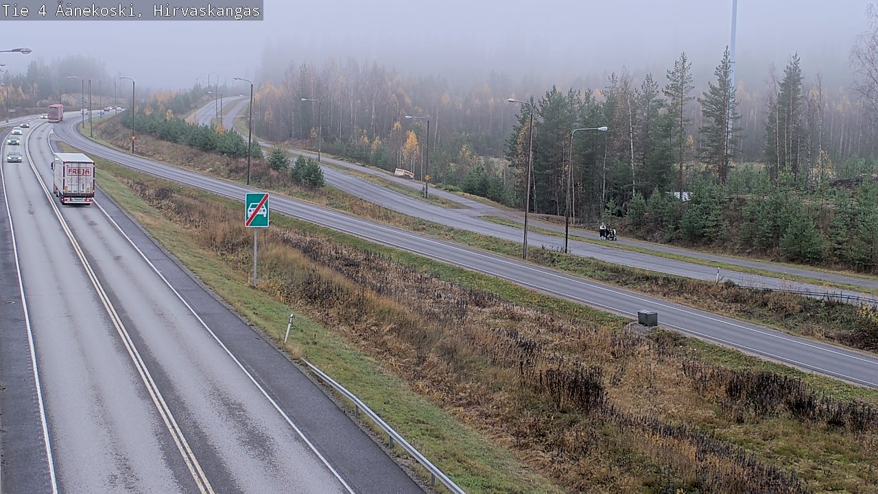 Kelikamerat Kuva Tie 4 Äänekoski, Hirvaskangas, Äänekoski, Keski-Suomi
