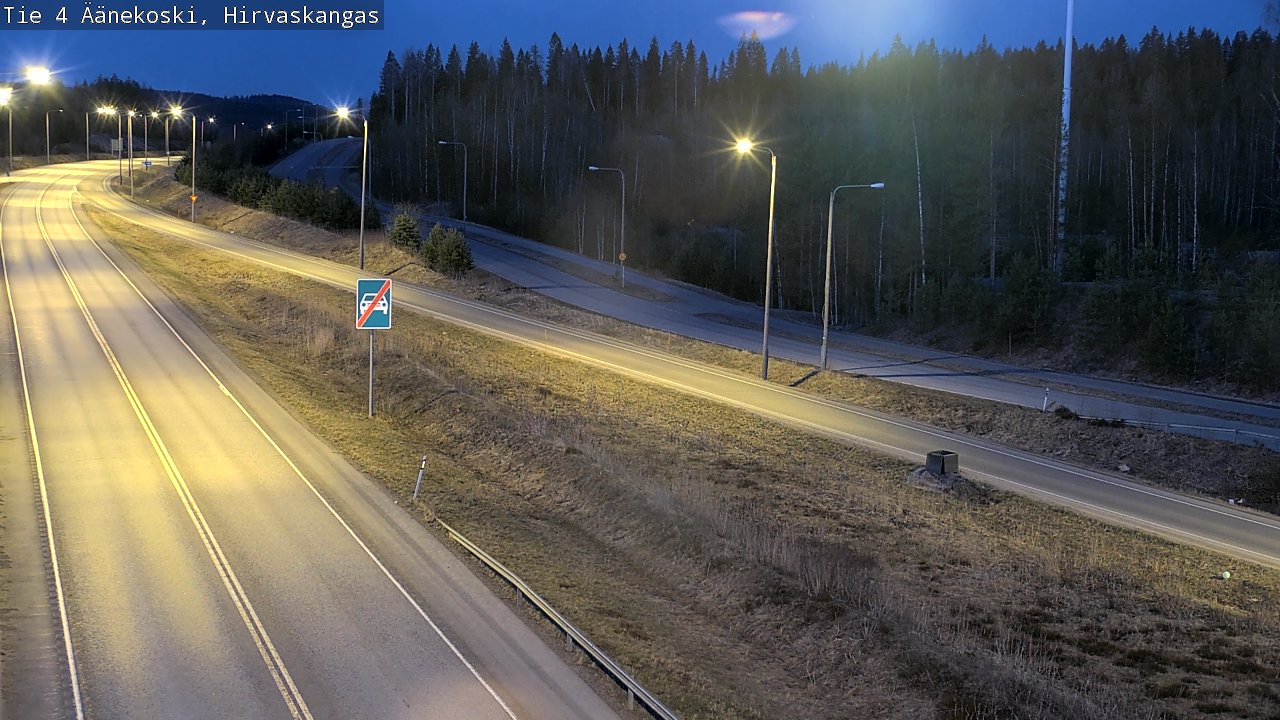 Kelikamerat Kuva Tie 4 Äänekoski, Hirvaskangas, Äänekoski, Keski-Suomi