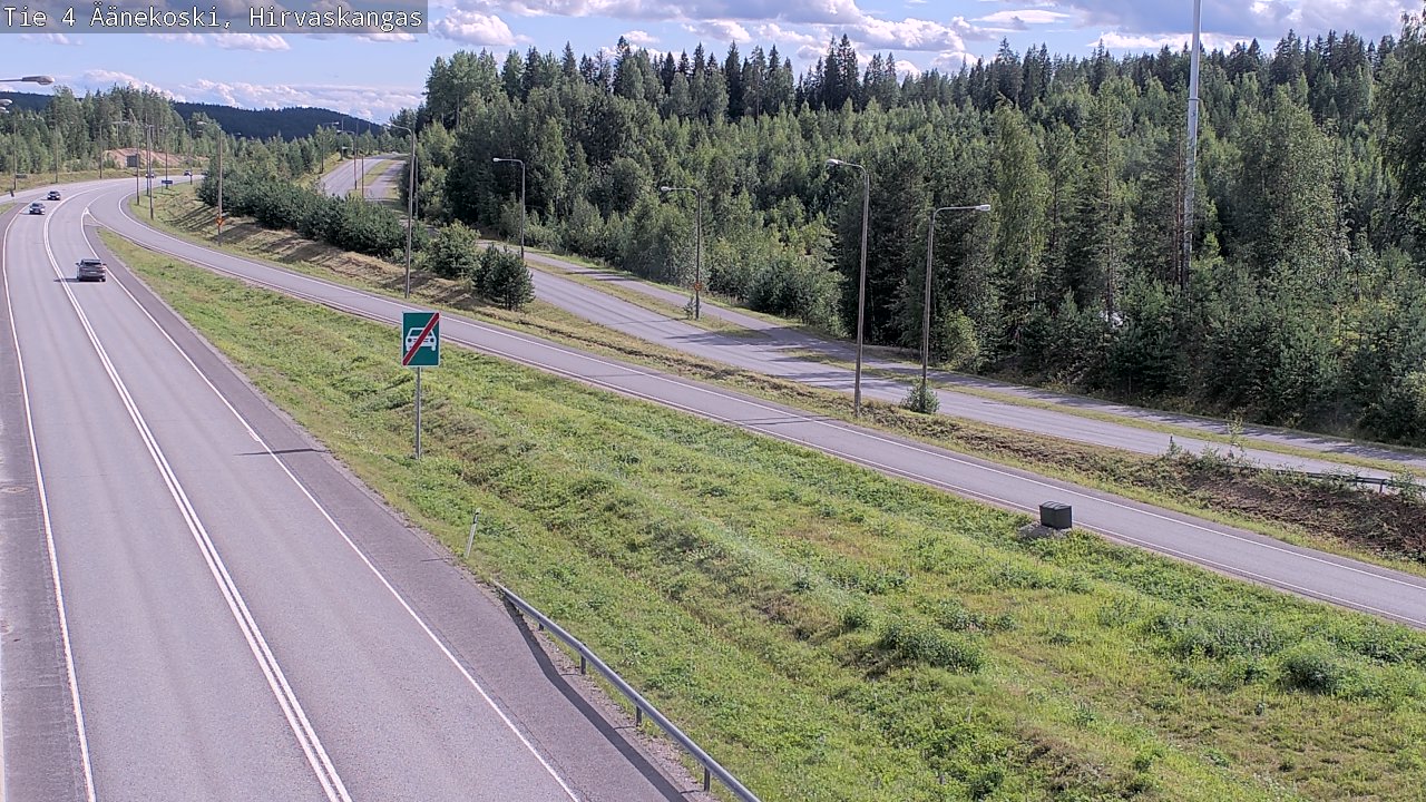 Kelikamerat Kuva Tie 4 Äänekoski, Hirvaskangas, Äänekoski, Keski-Suomi