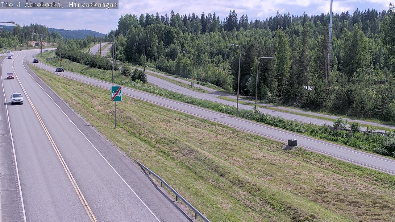 Kelikamerat Kuva Tie 4 Äänekoski, Hirvaskangas, Äänekoski, Keski-Suomi