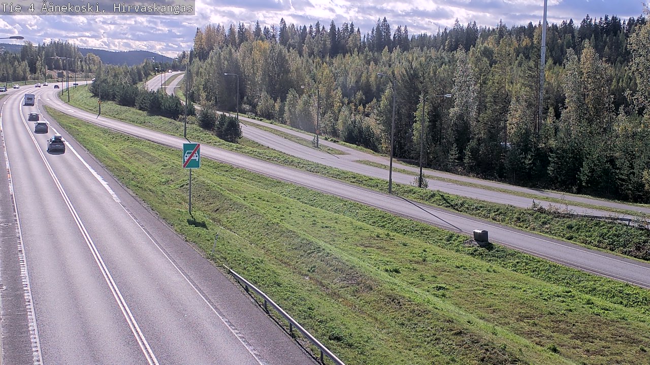 Kelikamerat Kuva Tie 4 Äänekoski, Hirvaskangas, Äänekoski, Keski-Suomi