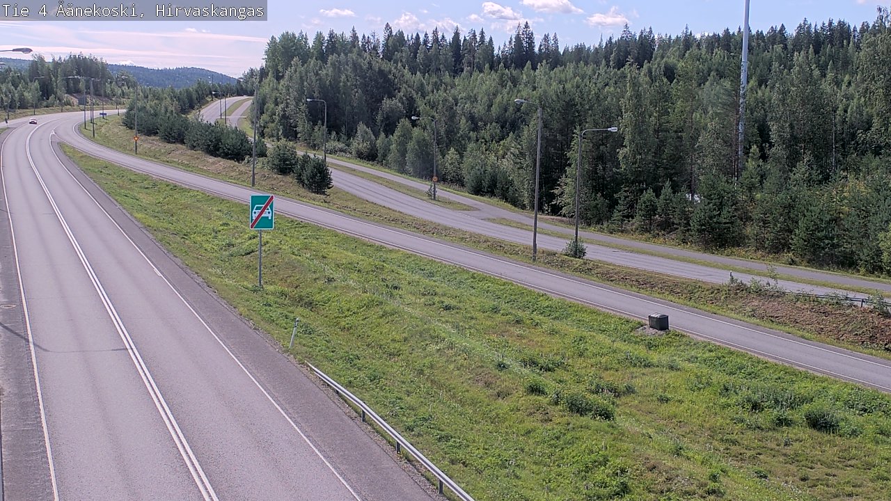 Kelikamerat Kuva Tie 4 Äänekoski, Hirvaskangas, Äänekoski, Keski-Suomi