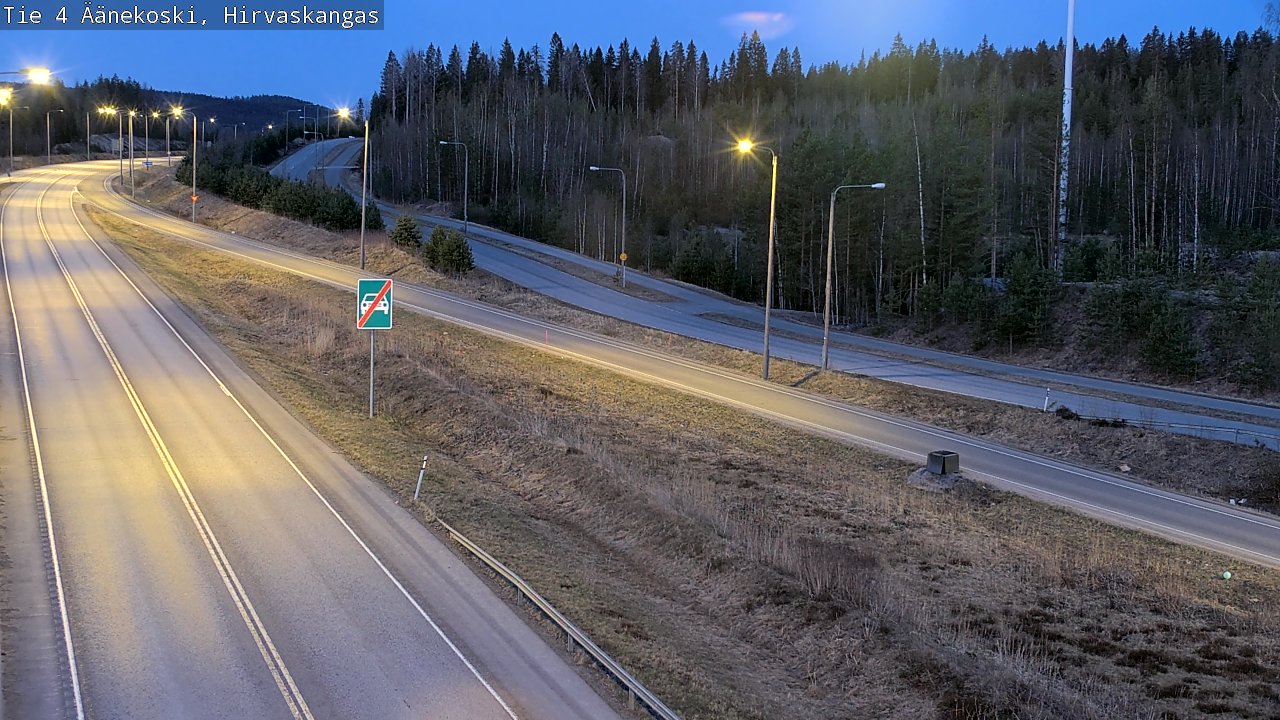 Kelikamerat Kuva Tie 4 Äänekoski, Hirvaskangas, Äänekoski, Keski-Suomi
