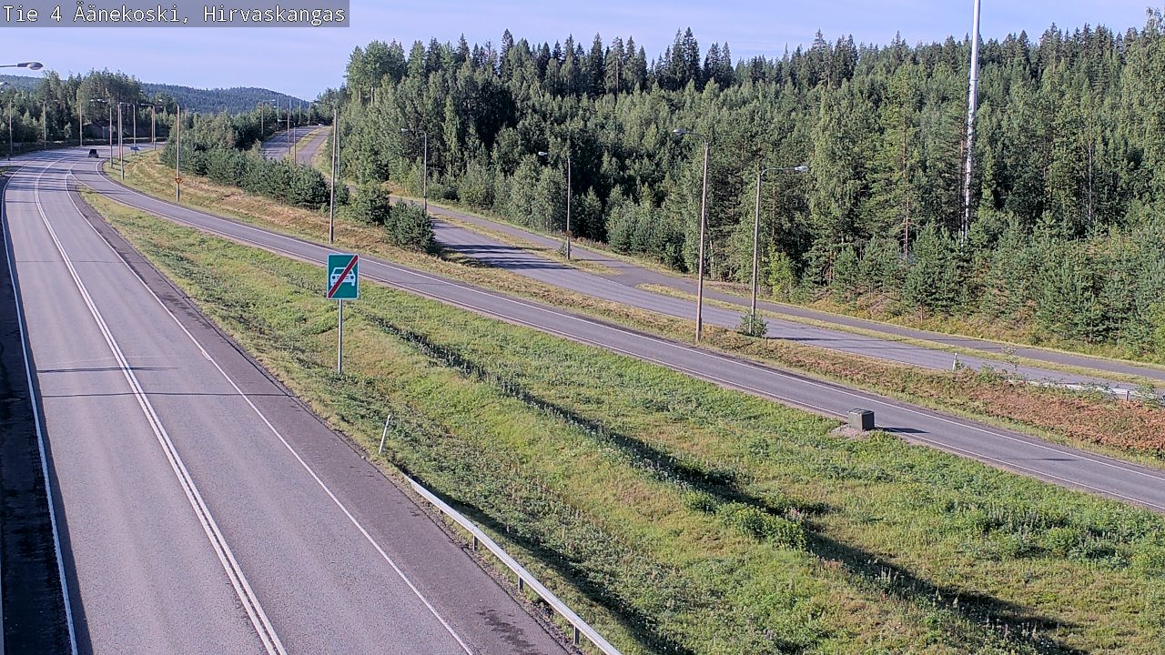 Kelikamerat Kuva Tie 4 Äänekoski, Hirvaskangas, Äänekoski, Keski-Suomi