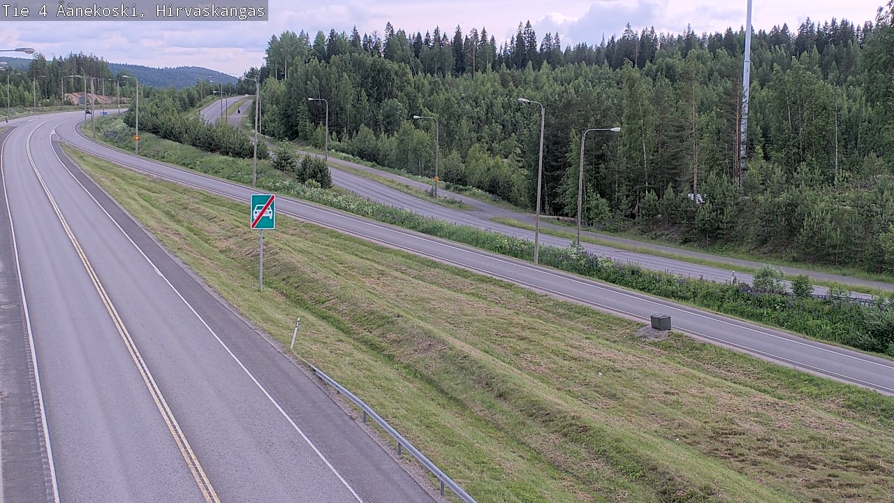 Kelikamerat Kuva Tie 4 Äänekoski, Hirvaskangas, Äänekoski, Keski-Suomi
