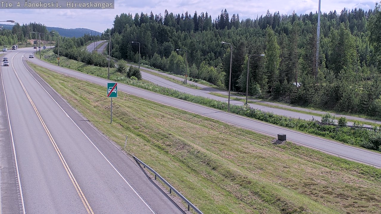 Kelikamerat Kuva Tie 4 Äänekoski, Hirvaskangas, Äänekoski, Keski-Suomi