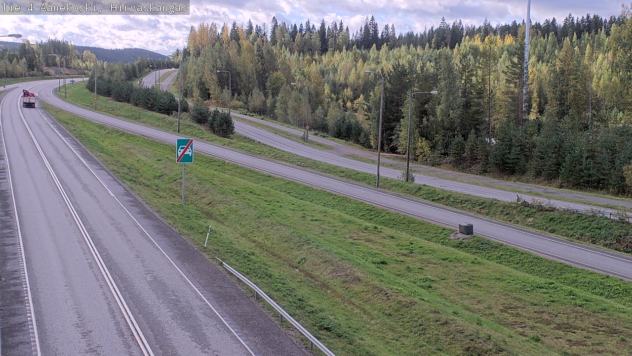 Kelikamerat Kuva Tie 4 Äänekoski, Hirvaskangas, Äänekoski, Keski-Suomi