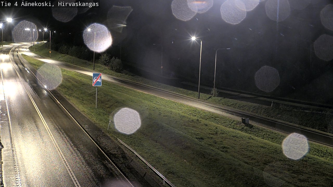 Weather Camera Image Road 4 Äänekoski, Hirvaskangas, Äänekoski, Keski-Suomi