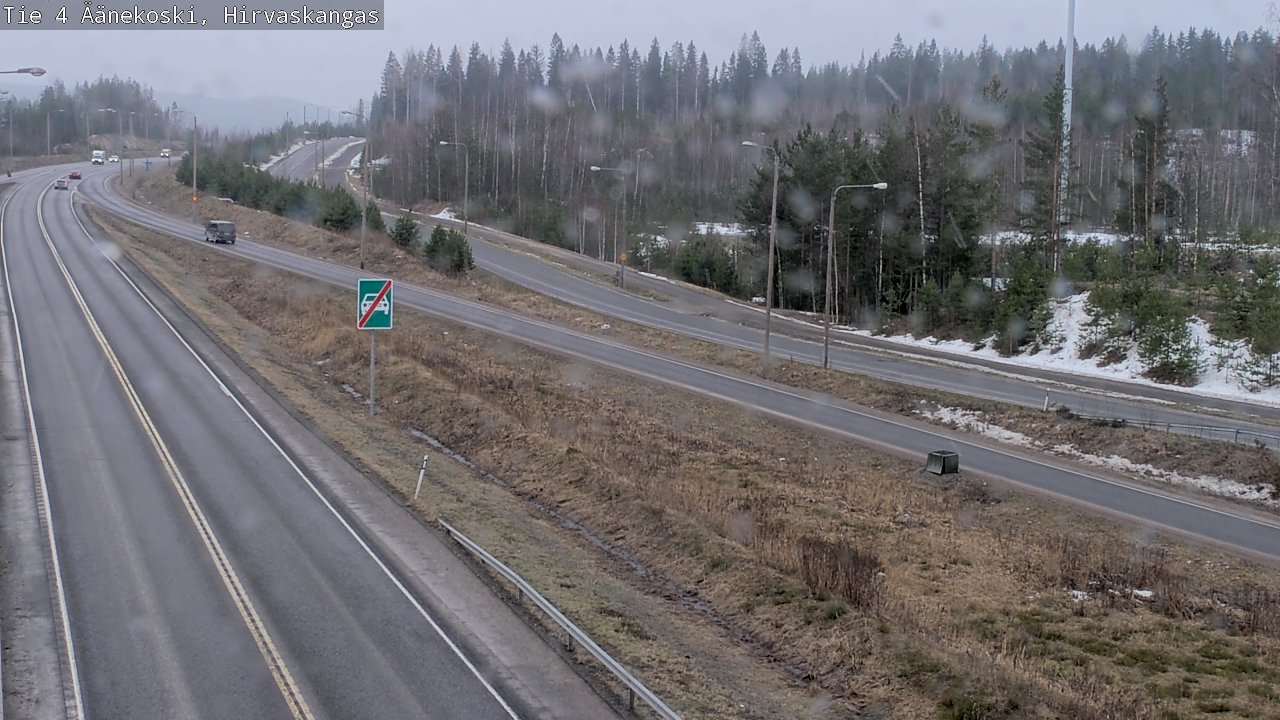 Kelikamerat Kuva Tie 4 Äänekoski, Hirvaskangas, Äänekoski, Keski-Suomi