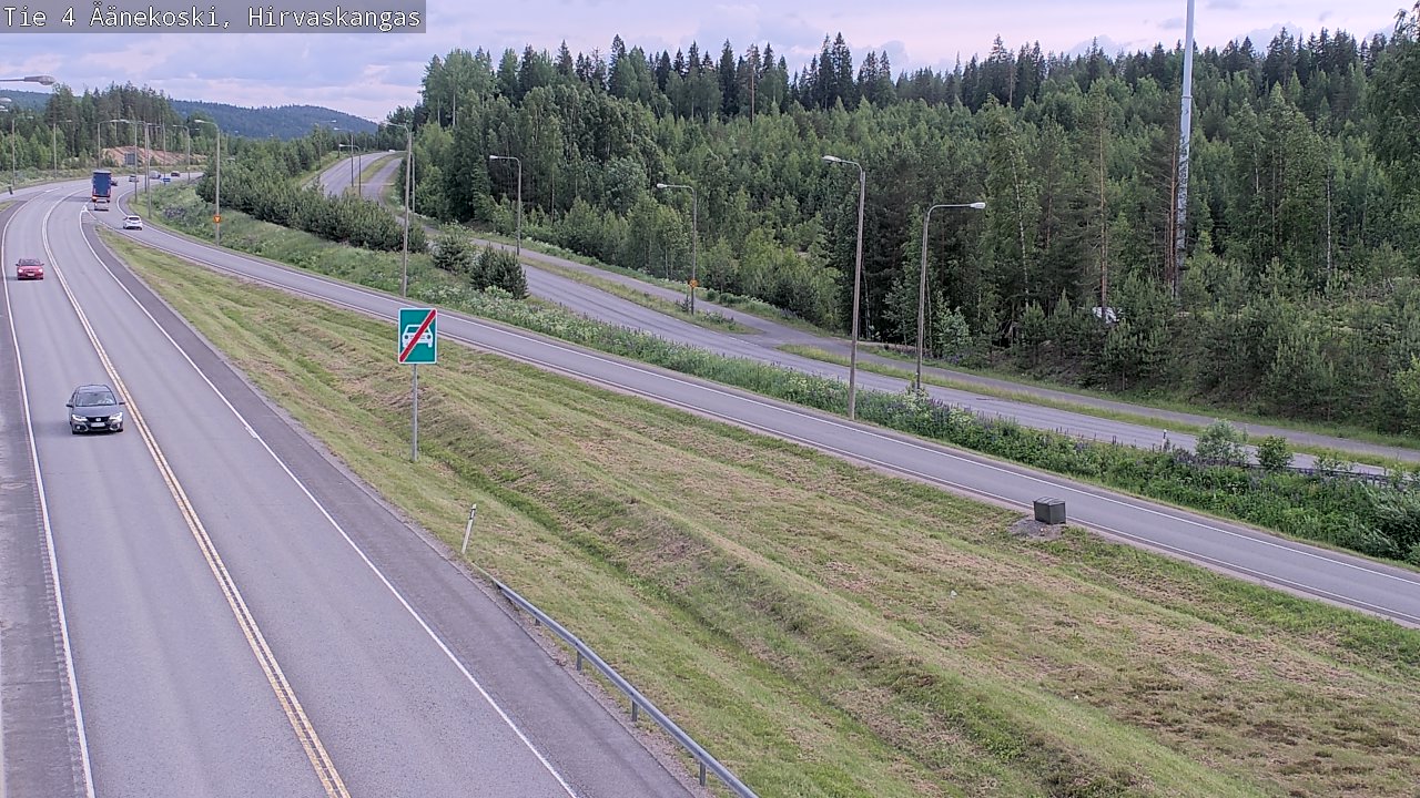 Kelikamerat Kuva Tie 4 Äänekoski, Hirvaskangas, Äänekoski, Keski-Suomi