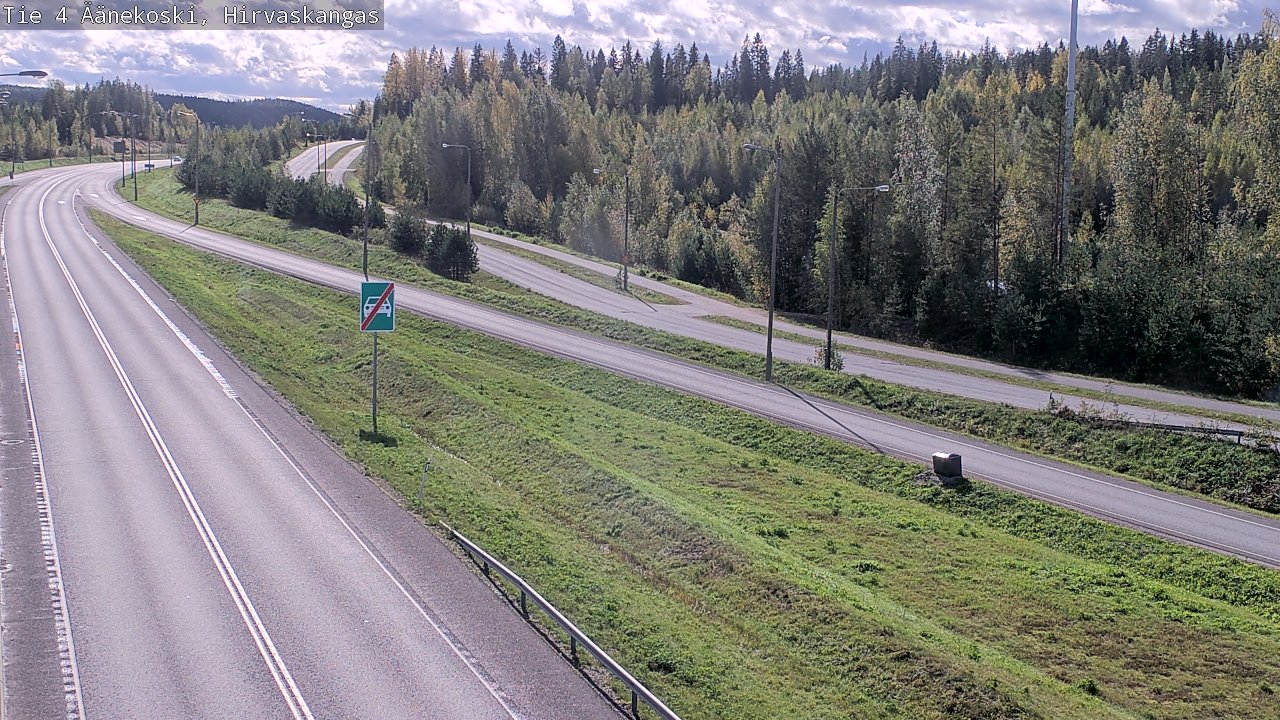 Kelikamerat Kuva Tie 4 Äänekoski, Hirvaskangas, Äänekoski, Keski-Suomi