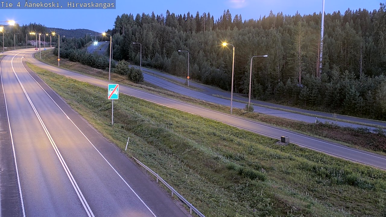 Kelikamerat Kuva Tie 4 Äänekoski, Hirvaskangas, Äänekoski, Keski-Suomi