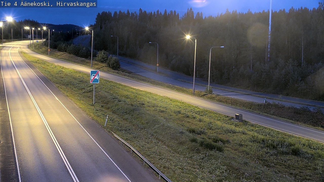 Kelikamerat Kuva Tie 4 Äänekoski, Hirvaskangas, Äänekoski, Keski-Suomi