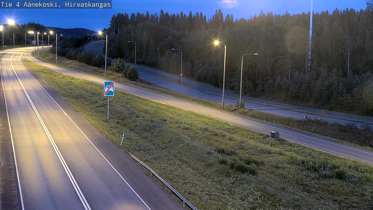 Kelikamerat Kuva Tie 4 Äänekoski, Hirvaskangas, Äänekoski, Keski-Suomi