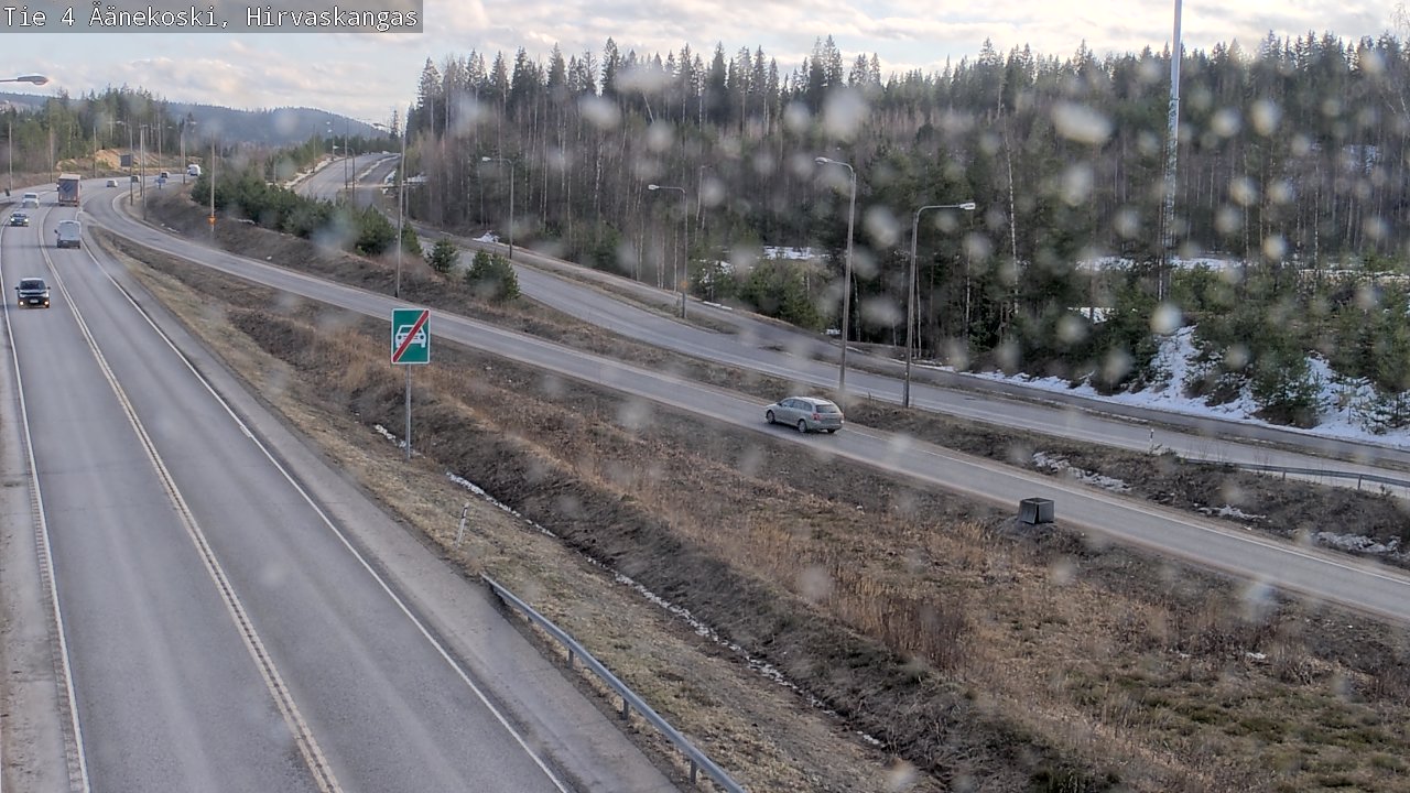 Kelikamerat Kuva Tie 4 Äänekoski, Hirvaskangas, Äänekoski, Keski-Suomi