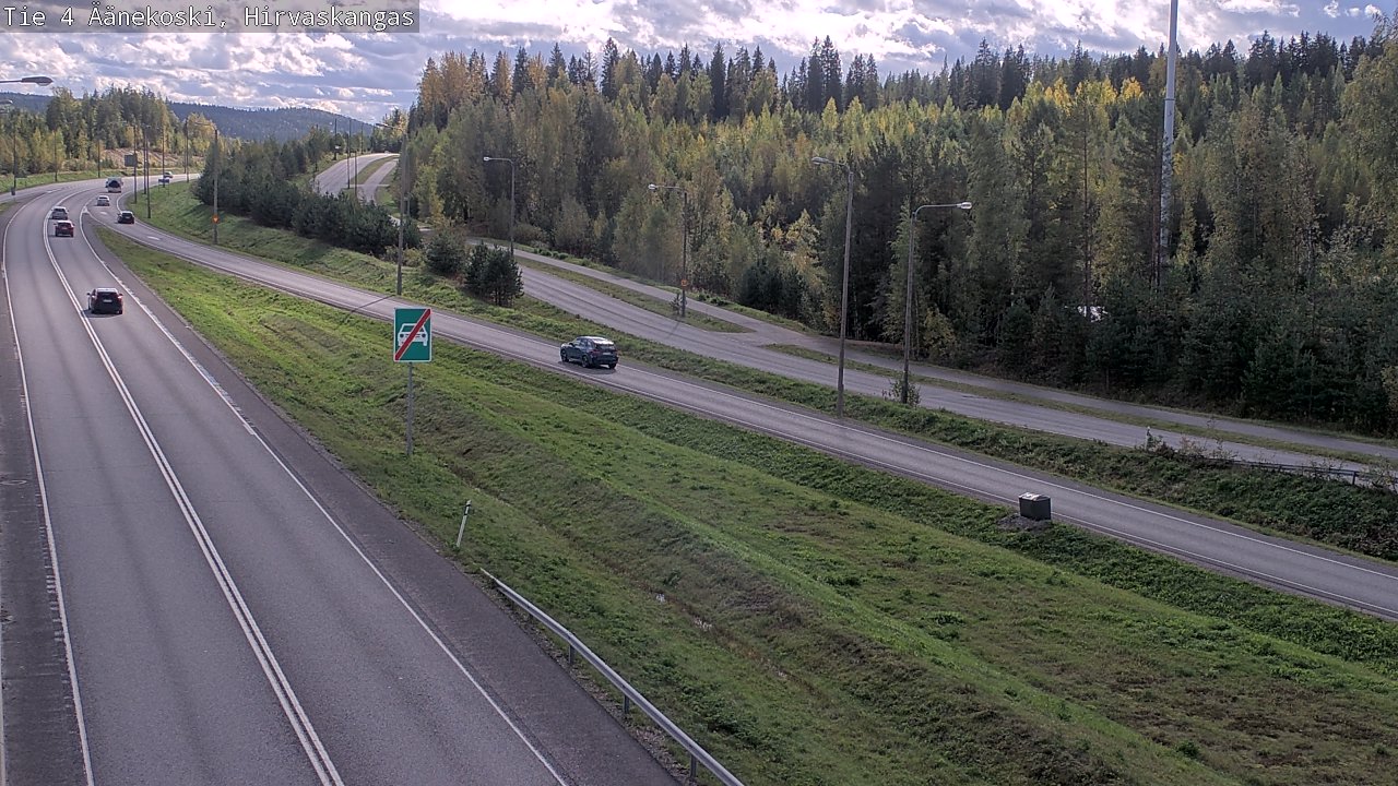 Kelikamerat Kuva Tie 4 Äänekoski, Hirvaskangas, Äänekoski, Keski-Suomi