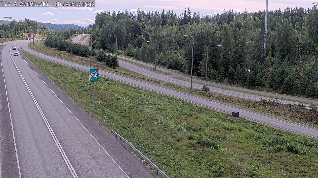 Kelikamerat Kuva Tie 4 Äänekoski, Hirvaskangas, Äänekoski, Keski-Suomi