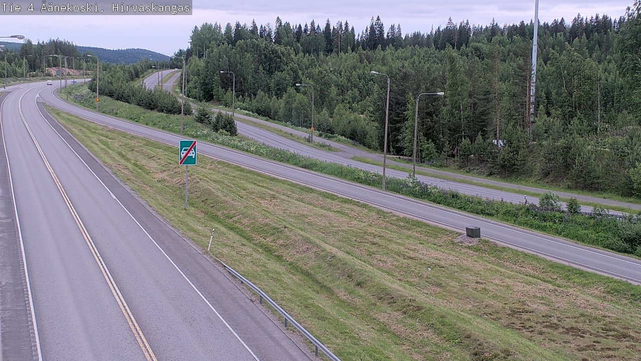 Kelikamerat Kuva Tie 4 Äänekoski, Hirvaskangas, Äänekoski, Keski-Suomi