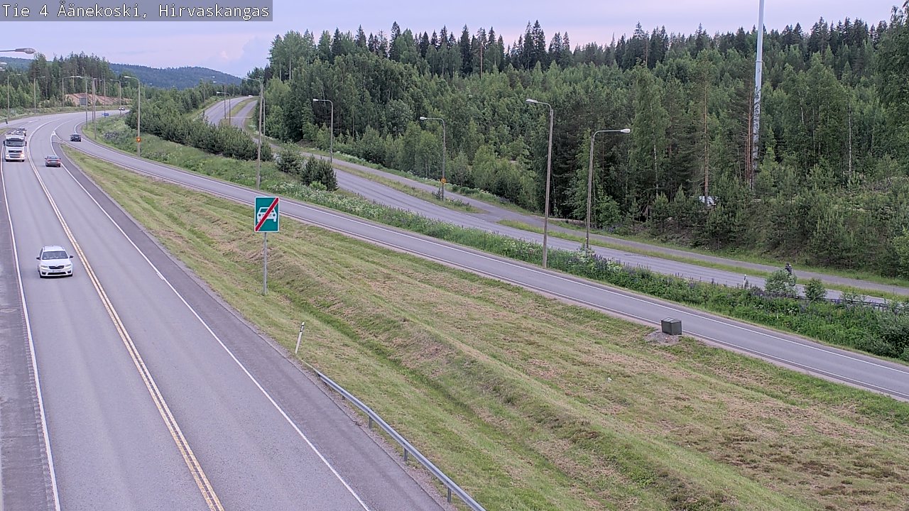 Kelikamerat Kuva Tie 4 Äänekoski, Hirvaskangas, Äänekoski, Keski-Suomi