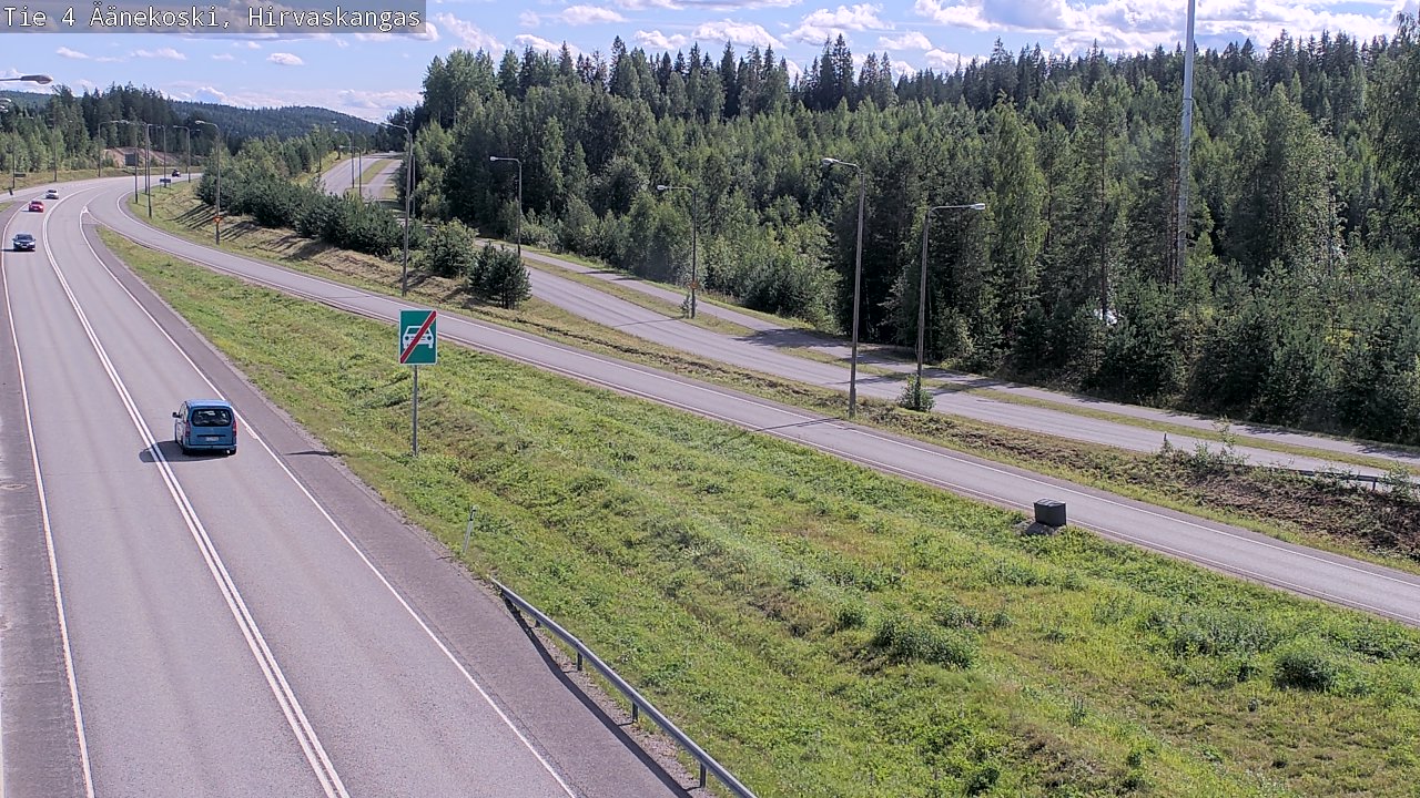 Kelikamerat Kuva Tie 4 Äänekoski, Hirvaskangas, Äänekoski, Keski-Suomi