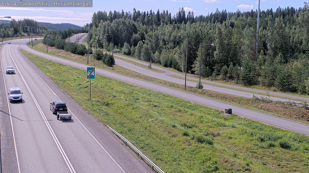 Kelikamerat Kuva Tie 4 Äänekoski, Hirvaskangas, Äänekoski, Keski-Suomi