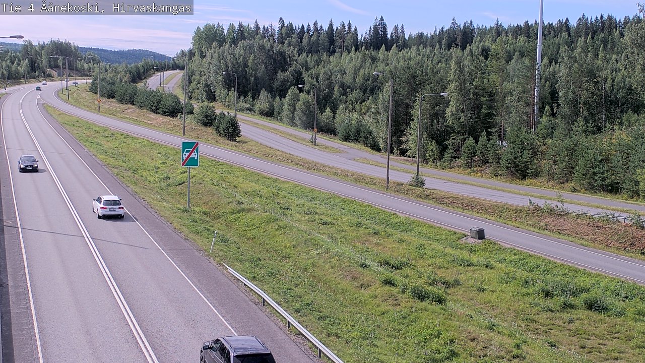 Kelikamerat Kuva Tie 4 Äänekoski, Hirvaskangas, Äänekoski, Keski-Suomi