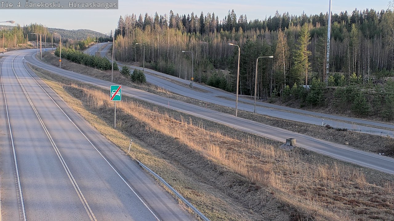 Kelikamerat Kuva Tie 4 Äänekoski, Hirvaskangas, Äänekoski, Keski-Suomi