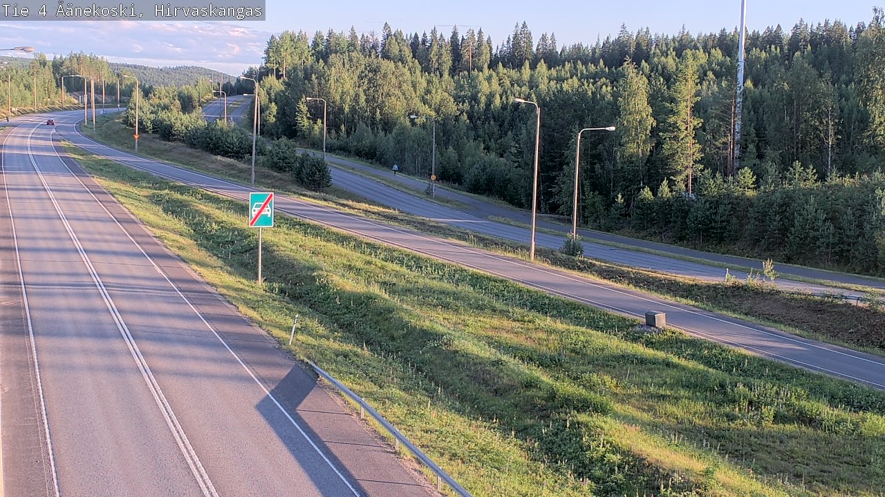 Kelikamerat Kuva Tie 4 Äänekoski, Hirvaskangas, Äänekoski, Keski-Suomi