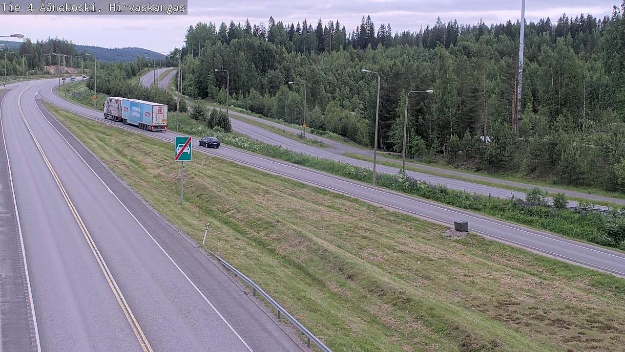 Kelikamerat Kuva Tie 4 Äänekoski, Hirvaskangas, Äänekoski, Keski-Suomi