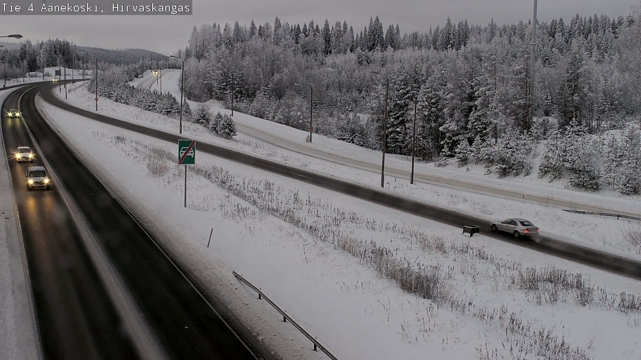 Kelikamerat Kuva Tie 4 Äänekoski, Hirvaskangas, Äänekoski, Keski-Suomi