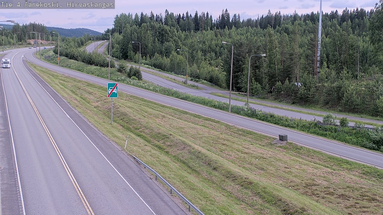 Kelikamerat Kuva Tie 4 Äänekoski, Hirvaskangas, Äänekoski, Keski-Suomi