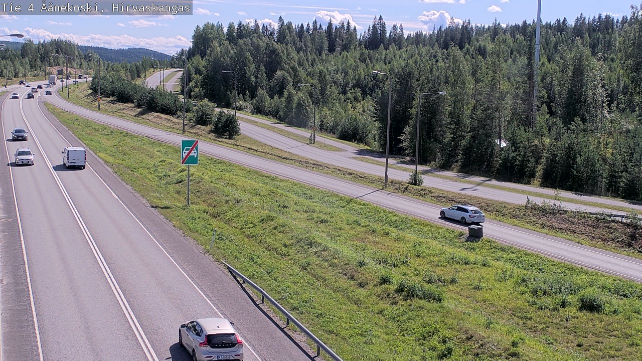 Kelikamerat Kuva Tie 4 Äänekoski, Hirvaskangas, Äänekoski, Keski-Suomi