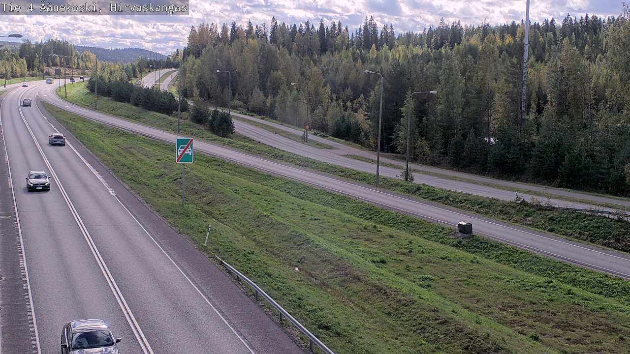 Kelikamerat Kuva Tie 4 Äänekoski, Hirvaskangas, Äänekoski, Keski-Suomi