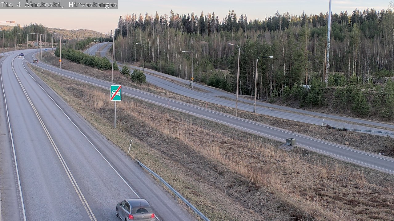 Kelikamerat Kuva Tie 4 Äänekoski, Hirvaskangas, Äänekoski, Keski-Suomi