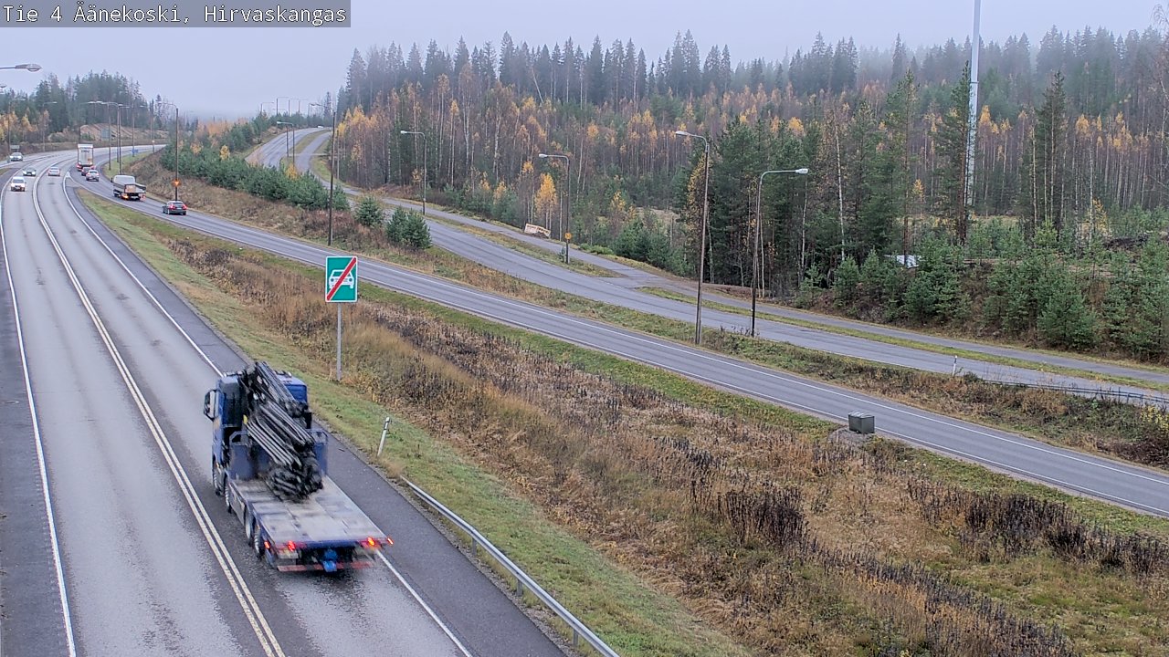 Kelikamerat Kuva Tie 4 Äänekoski, Hirvaskangas, Äänekoski, Keski-Suomi