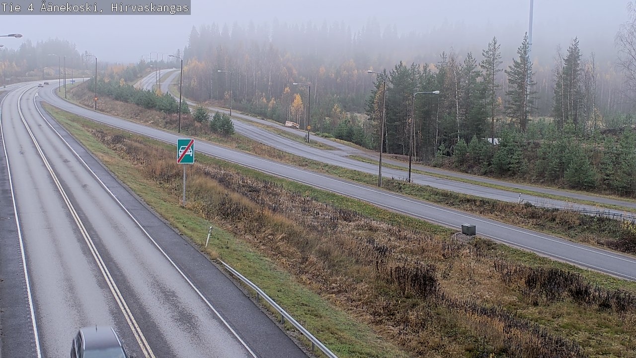 Kelikamerat Kuva Tie 4 Äänekoski, Hirvaskangas, Äänekoski, Keski-Suomi